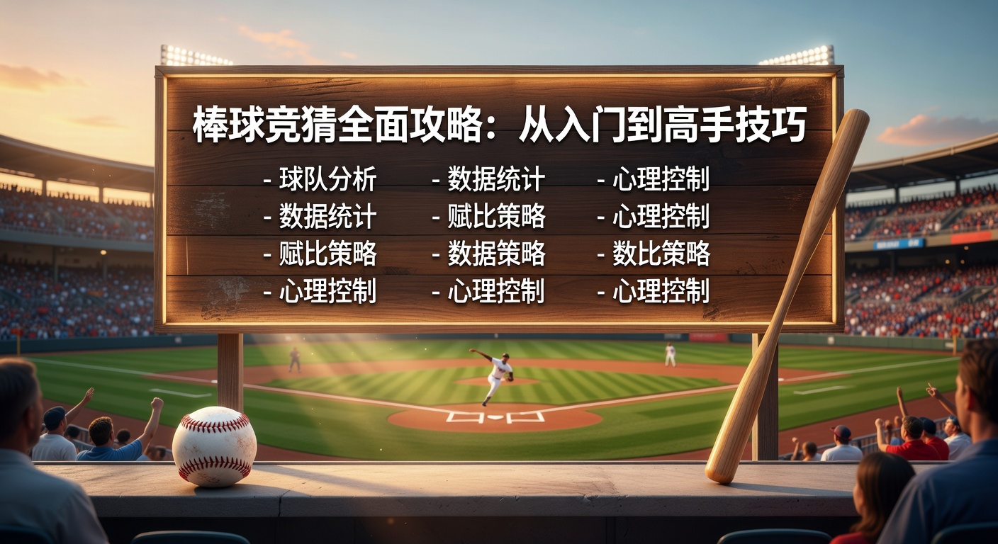 棒球竞猜攻略：新手高手实用技巧