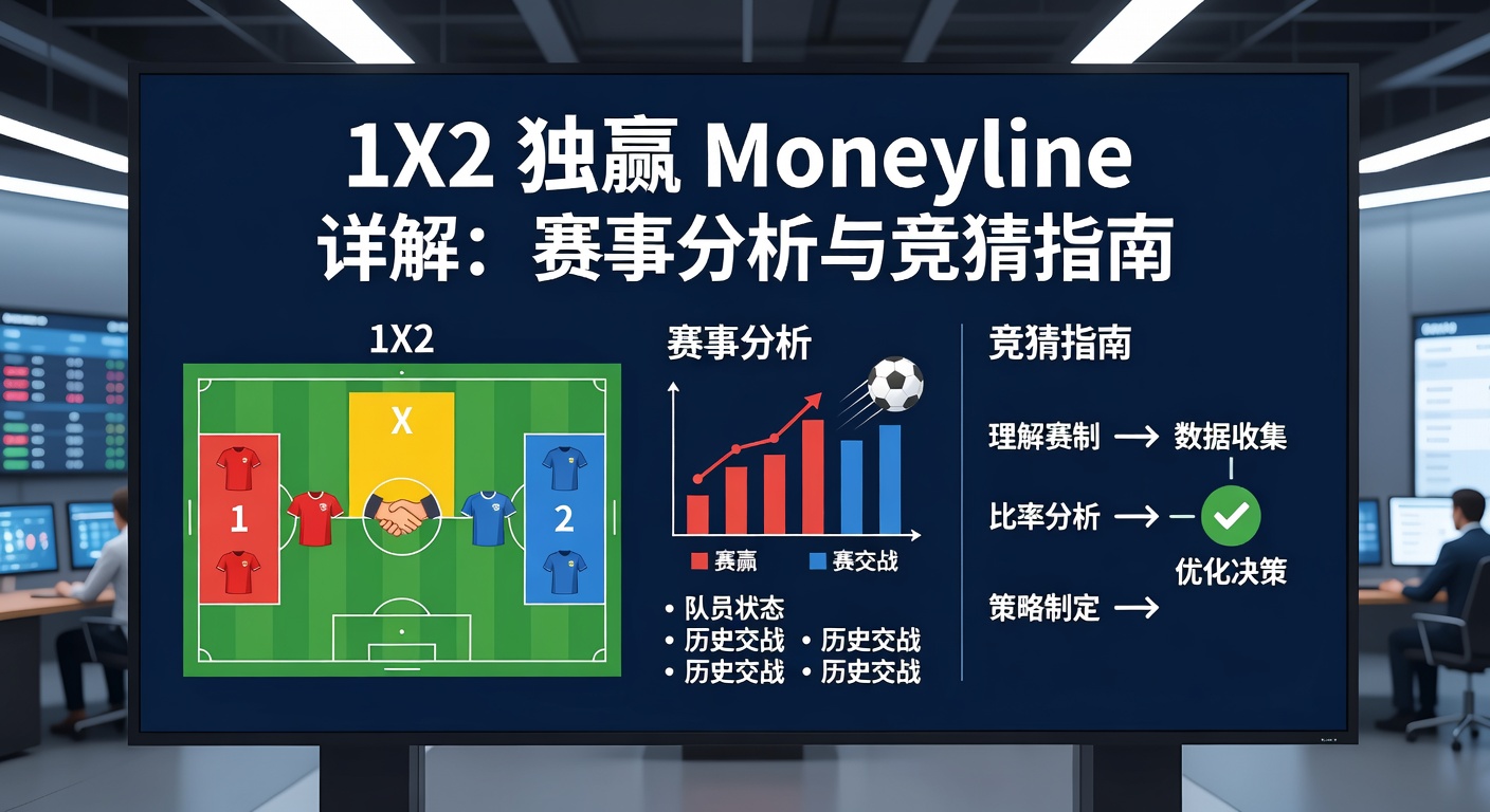 1X2独赢Moneyline竞猜指南 赛事分析技巧
